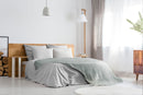 Snug Flannel Fleece Blanket ? Super Soft Throw in Silver