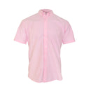 Gianni Savicci Short Sleeve Oxford Shirt - Pink