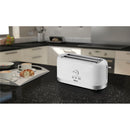 Swan Long Slot 4 Slice Toaster  - White