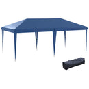 Outsunny 6 x 3(m) Pop Up Gazebo Patio Party Event Heavy Duty Canopy
