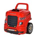 HOMCOM Kids Truck Engine Toy Set - Red