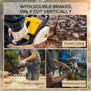 DURHAND Electric Chainsaw Garden Tools, 2000 W, 40 Cm Blade For Wood