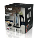 Tower Infinity Jug Kettle 3KW 1.7L  - Stainless Steel