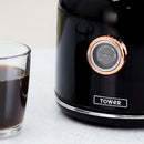 Tower  Bottega  Kettle 1.7L  - Black & Rose Gold