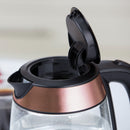 Tower RoseGold Glass Kettle 3KW 1.7L  - Rose Gold