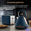 Tower Cavaletto Kettle 1.7L 3KW  - Midnight Blue