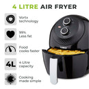 Tower 4L Manual Air Fryer