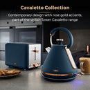 Tower Cavaletto 2 Slice Toaster  - Midnight Blue