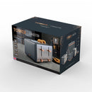 Tower Cavaletto 4 Slice Toaster  - Black