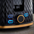 Tower Empire 2 Slice Toaster  - Black
