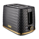 Tower Empire 2 Slice Toaster  - Black