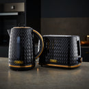 Tower Empire 2 Slice Toaster  - Black