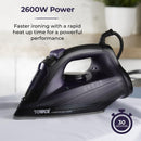 Tower Ceraglide Steam Iron 2600w  - Purple