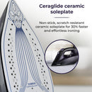 Tower Ceraglide Steam Iron 2600w  - Purple