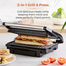 Tower Health Ceramic Grill & Griddle  - Black