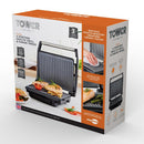 Tower Health Ceramic Grill & Griddle  - Black