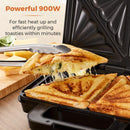 Tower Deep Fill Sandwich Maker 900W  - Stainless Steel