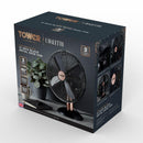 Tower Cavaletto Desk Fan 12"  - Black