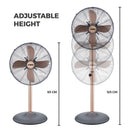 Tower Cavaletto Metal Pedestal Fan 16"  - Grey