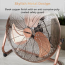 Tower Velocity Floor Fan 18"  - Copper