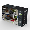 Tower Cerastone 4 Piece Cookware Set  - Graphite