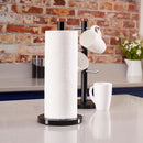 Tower Linear Towel Pole and Mug Tree  - Black