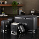 Tower Glitz Set of 3 Canisters Noir  - Black