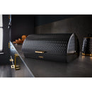 Tower Empire Roll Top Bread Bin  - Black