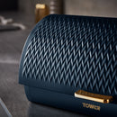 Tower Empire Roll Top Bread Bin  - Blue