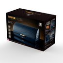 Tower Empire Roll Top Bread Bin  - Blue