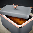 Tower Cavaletto Bread Bin Grey  - Grey