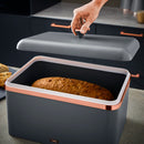 Tower Cavaletto Bread Bin Grey  - Grey