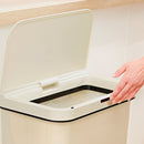 Tower Rectangular Sensor Bin 50L  - Cream