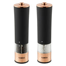 Tower Electric Salt & Pepper Mill  - Black & Rose Gold