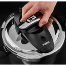 Tower One-Touch Ultima Pressure Cooker 6L 22cm  - Steel