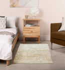 Twinkle - Super Soft Bath Mat  Luxury Bath Mat With Sparkle Detailing in Beige