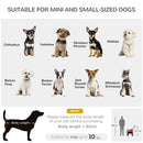 PawHut Foldable Pet Stroller w/ Detachable Carrier, Soft Padding