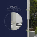 Outsunny 3x3(m) Or 3x6m Pop Up Gazebo Side Panels Replacement, 2 Pack, Blue