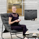 Outsunny 4 PC Garden Furniture Set with Loveseat, Chairs, Table