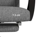 Vinsetto Home Office Chair Reclining Computer Chair W/ Lumbar Support