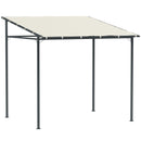 Outsunny 2.4 x 2.4 m Wall Mounted Pergola Gazebo, UPF30+