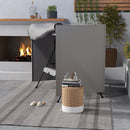 Outsunny Garden Furniture Protector Patio Swing Chair Cover Light Grey