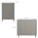 Outsunny Garden Furniture Protector Patio Swing Chair Cover Light Grey