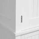Storage Cabinet Cupboard Drawer Kitchen Pantry Home Organizer Furniture - White