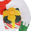 Outsunny 6FT Inflatable Snowman With Candy Cane And Gift Box For Party