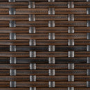 Outsunny Rattan Sofa Sets with Footstool - Brown