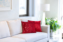 Valencia - Cushion Cover in Red
