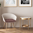 Velvet Holland Luxury Seat Pad in Heather