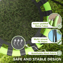 AIYAPLAY Kid Nest Swing Seat, 100cm Diameter Round Saucer Swing Set, Black