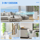HOMCOM Portable Air Conditioner with App Control, Sleep Mode